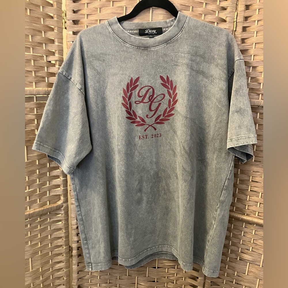 Dicey Golf Co Dicey Crest Heavyweight Tee